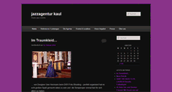 Desktop Screenshot of jazzagentur-kaul.de